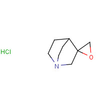 64168-68-9 Spiro[1-azabicyclo[2.2.2]octane-3,2'-oxirane] Hydrochloride chemical structure