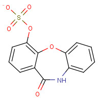 88373-19-7 4-(Sulfooxy)dibenz[b,f][1,4]oxazepin-11(10H)-one chemical structure