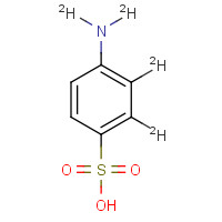 1235219-21-2 Sulfanilic Acid-d4 chemical structure