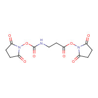1215667-16-5 N-Succinimidoxycarbonyl-b-alanine N-Succinimidyl Ester 1,4- Dioxane complex chemical structure