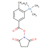 1260152-46-2 N-Succinimidyl 4-Methyl-3-trimethylstannyl Benzoate chemical structure