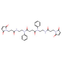 1346602-61-6 Succinyl Bis[(phenylimino)-2,1-ethanediyl]bis(3-maleimidopropanamide) chemical structure