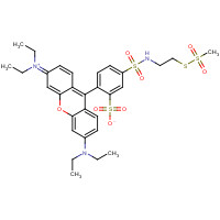 386229-71-6 Sulfo Rhodamine Methanethiosulfonate, 98% chemical structure