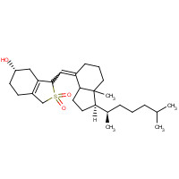 71726-02-8 (3b,6S,7E)-6,19-Sulfonyl-9,10-secocholesta-5(10),7-dien-3-ol chemical structure