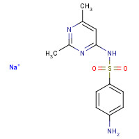 2462-17-1 Sulfisomidine Sodium chemical structure