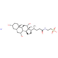 345909-26-4 Taurocholic Acid Sodium Salt Hydrate chemical structure