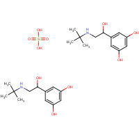 23031-32-5 Terbutaline Hemisulfate Salt chemical structure