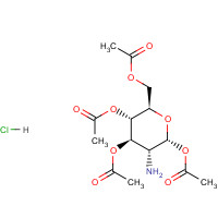 10034-19-2 1,3,4,6-Tetra-O-acetyl-2-amino-2-deoxy-a-D-glucopyranose Hydrochloride chemical structure