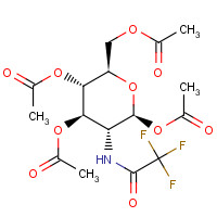 7139-63-1 1,3,4,6-Tetra-O-acetyl-2-deoxy-2-trifluoracetamido-D-glucose chemical structure