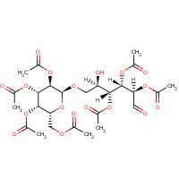 56253-33-9 6-O-(2,3,4,6-Tetra-O-acetyl-b-D-glucopyranosyl)-D-glucose 2,3,4-Triacetate chemical structure