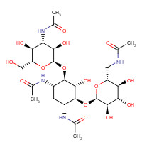 20399-23-9 Tetra-N-acetyl Kanamycin A chemical structure