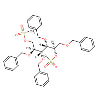 77698-99-8 2,3,4,6-Tetra-O-benzyl-1,5-di-O-methanesulfonyl-D-glucitol chemical structure