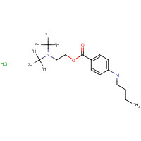80404-52-0 Tetracaine-d6 Hydrochloride chemical structure