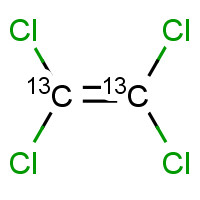32488-49-6 Tetrachloroethylene-13C2 chemical structure