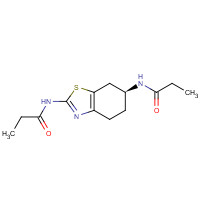 1346617-47-7 (S)-4,5,6,7-Tetrahydro-N2,N6-propionyl-2,6-benzothiazolediamine chemical structure