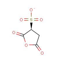 73464-18-3 Tetrahydro-2,5-dioxo-3-furansulfonic Acid, Sodium Salt chemical structure