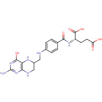 135-16-0 TETRAHYDROFOLIC ACID chemical structure