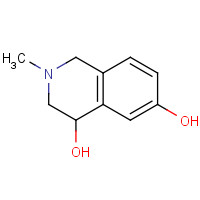23824-24-0 1,2,3,4-Tetrahydro-4,6-dihydroxy-2-methyl-isoquinoline chemical structure