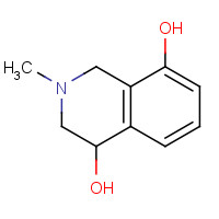 23824-25-1 1,2,3,4-Tetrahydro-4,8-dihydroxy-2-methyl-isoquinoline chemical structure