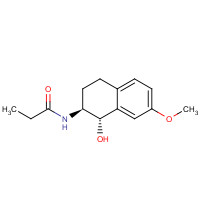88058-73-5 N-[(1S,2S)-1,2,3,4-Tetrahydro-1-hydroxy-7-methoxy-2-naphthalenyl]propanamide chemical structure