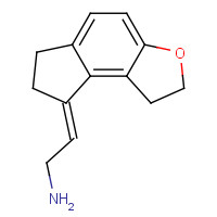 196597-61-2 (E)-2-(1,6,7,8-Tetrahydro-2H-indeno[5,4-b]furan-8-ylidene)ethylamine chemical structure