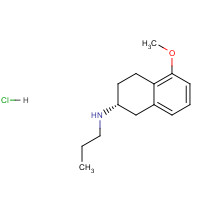93601-85-5 (R)-1,2,3,4-Tetrahydro-5-methoxy-N-propyl-2-naphthalenamine Hydrochloride chemical structure