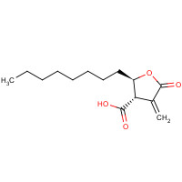 191282-48-1 trans-Tetrahydro-4-methylene-2-octyl-5-oxo-3-furancarboxylic Acid chemical structure