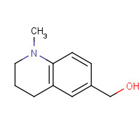 68031-99-2 1,2,3,4-Tetrahydro-1-methyl-6-quinolinemethanol chemical structure