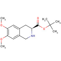 103733-31-9 (S)-1,2,3,4-Tetrahydro-6,7-dimethoxy-3-isoquinolinecarboxylic Acid 1,1-Dimethylethyl Ester chemical structure