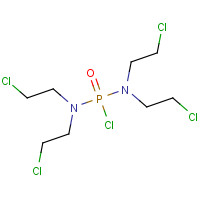 60106-92-5 Tetrakis(2-chloroethyl)phosphorodiamidic Chloride chemical structure