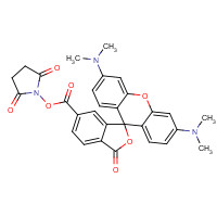 1027512-41-9 2-(6-Tetramethylrhodamine)carboxylic Acid N-Hydroxysuccinimide Ester chemical structure