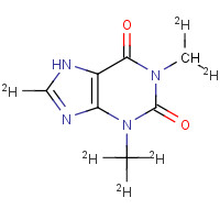 117490-39-8 Theophylline-d6 chemical structure