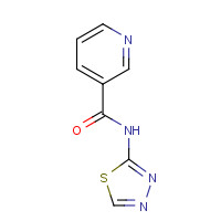 51987-99-6 N-(1,3,4-Thiadiazolyl)nicotinamide chemical structure