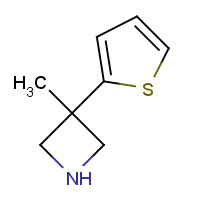 929974-86-7 3-(3-Thienylmethyl)azetidine chemical structure