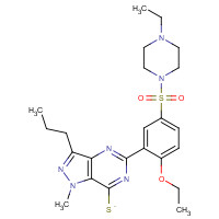479073-80-8 Thiohomo Sildenafil chemical structure