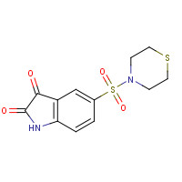 1144853-48-4 5-Thiomorpholinosulfonyl Isatin chemical structure
