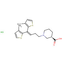 145821-59-6 Tiagabine Hydrochloride chemical structure
