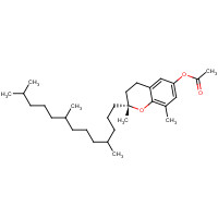 13027-26-4 δ-Tocopherol Acetate chemical structure