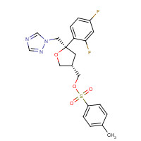 149809-43-8 (5R-cis)-Toluene-4-sulfonic Acid 5-(2,4-Difluorophenyl)-5-[1,2,4]triazol-1-ylmethyltetrahydrofuran-3-ylmethyl Ester chemical structure