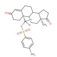 71995-65-8 p-Toluenesulfonyloxyandrost-4-ene-3,17-dione-19-d2 chemical structure