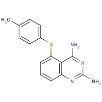 168910-32-5 5-(4-Tolylthio)-2,4-diaminoquinazoline chemical structure