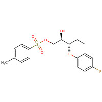 303176-40-1 (1'R,2S)-2-(2'-Tosyl-1',2'-dihydroxyethyl)-6-fluorochromane chemical structure