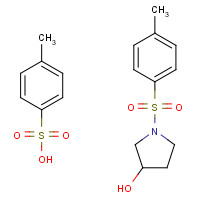131912-34-0 1-Tosyl-3-pyrrolidinol Tosylate chemical structure