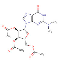 73196-87-9 2',3',5'-Tri-O-acetyl-2N,2N-dimethyl Guanosine chemical structure