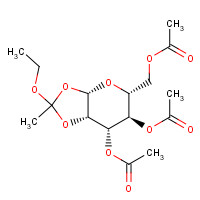 3254-17-9 3,4,6-Tri-O-acetyl-a-D-Glucopyranose 1,2-(Ethyl Orthoacetate) chemical structure