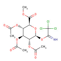 197895-54-8 2,3,4-Tri-O-acetyl-b-D-glucuronic Acid Methyl Ester, Trichloroacetimidate chemical structure