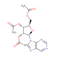 15981-63-2 2',3',5'-Tri-O-acetylnebularine chemical structure