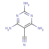 465531-97-9 2,4,6-Triamino-5-pyrimidinecarbonitrile chemical structure