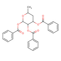 132867-80-2 1,2,3-Tri-O-benzoyl-4-deoxy-a-L-fucopyranose chemical structure