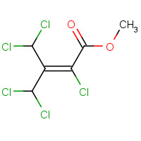 97055-36-2 2,4,4-Trichloro-3-(dichloromethyl)crotonic Acid Methyl Ester chemical structure